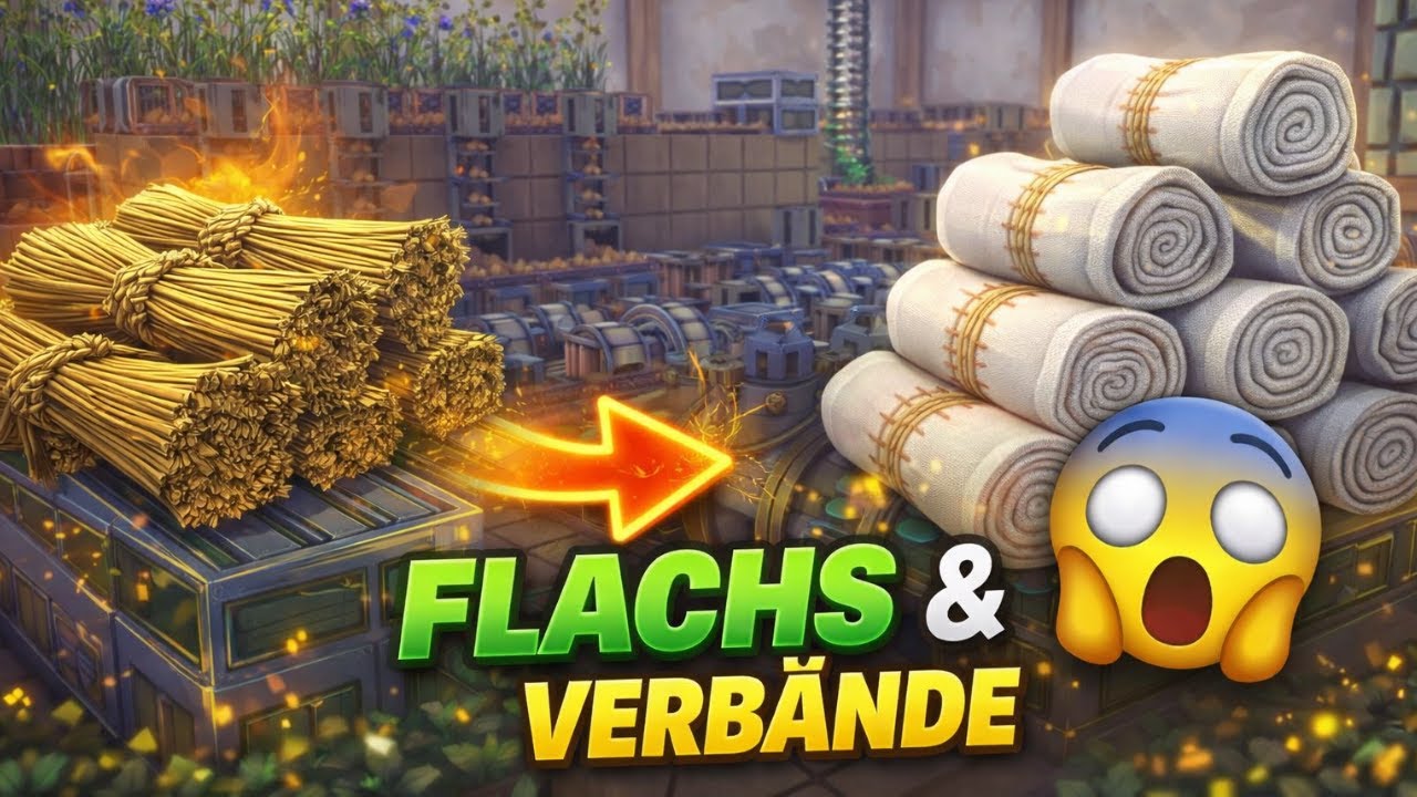 Großauftrag zwingt uns 😱 | Flachs & Verbände | Alchemy Factory #21
