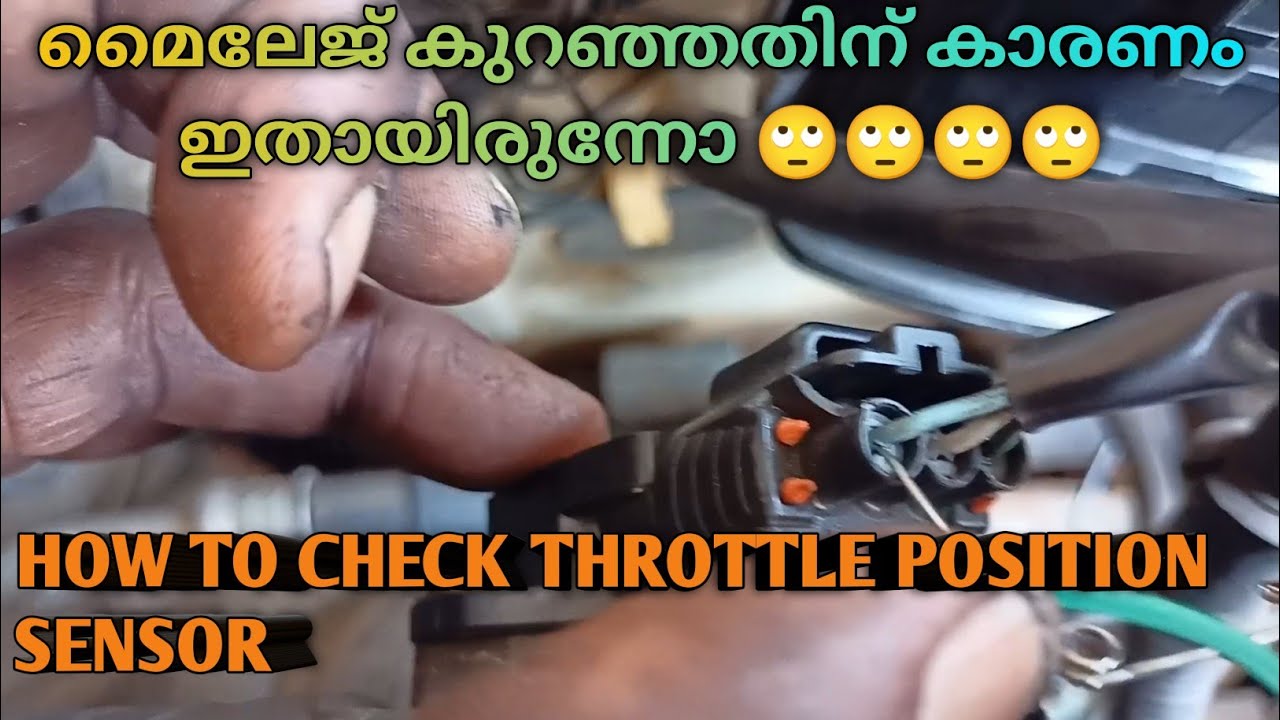 how to check throttle position sensor maruti 800, zen, alto, wagner#mmadyvandi