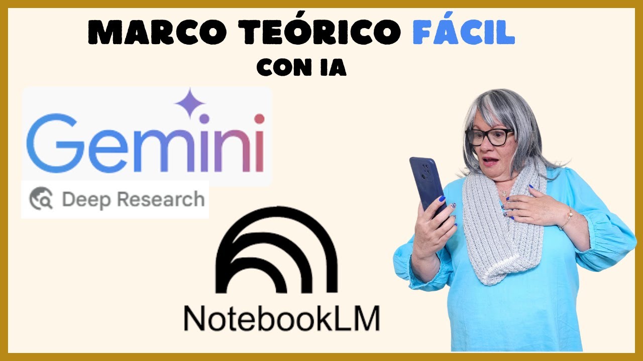 🤯 Marco Te&oacute;rico de Tesis con IA: Gu&iacute;a Completa (Gemini 2.5 + NotebookLM) 🚀 | CASO REAL
