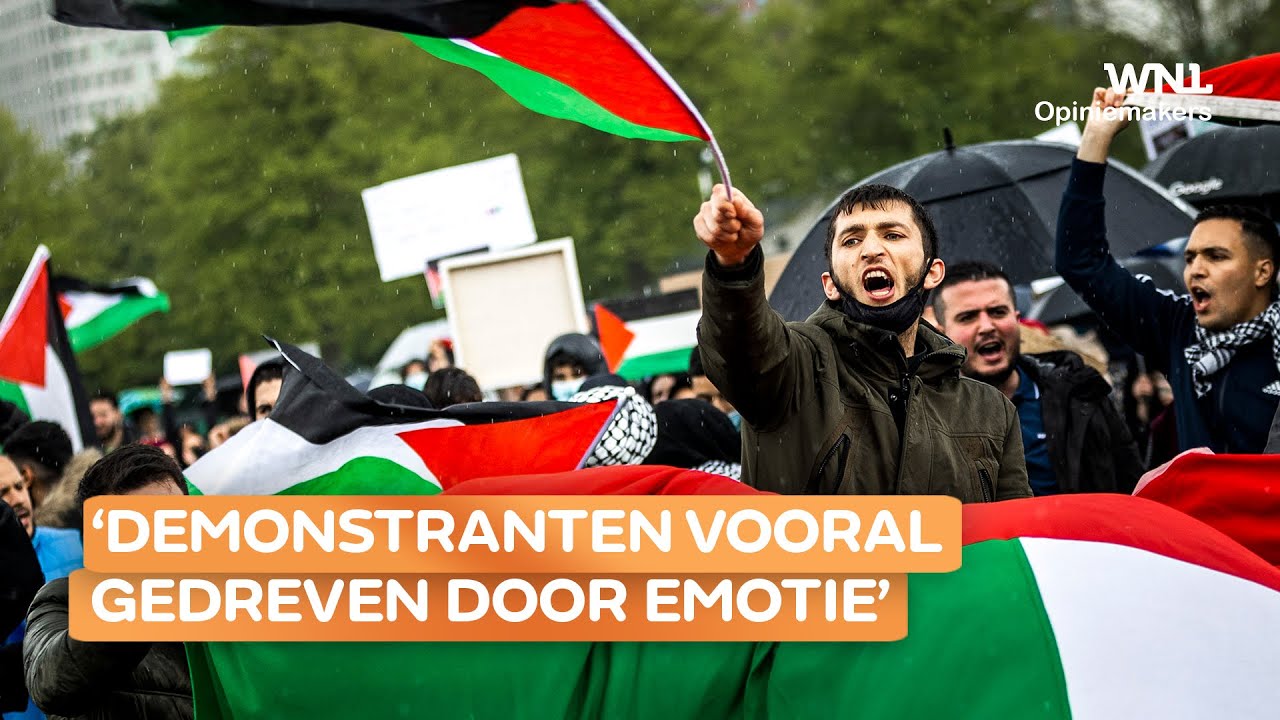 Pro-Palestina-demonstranten gedreven door emotie: 'Ze weten niet eens precies waar het over gaat'