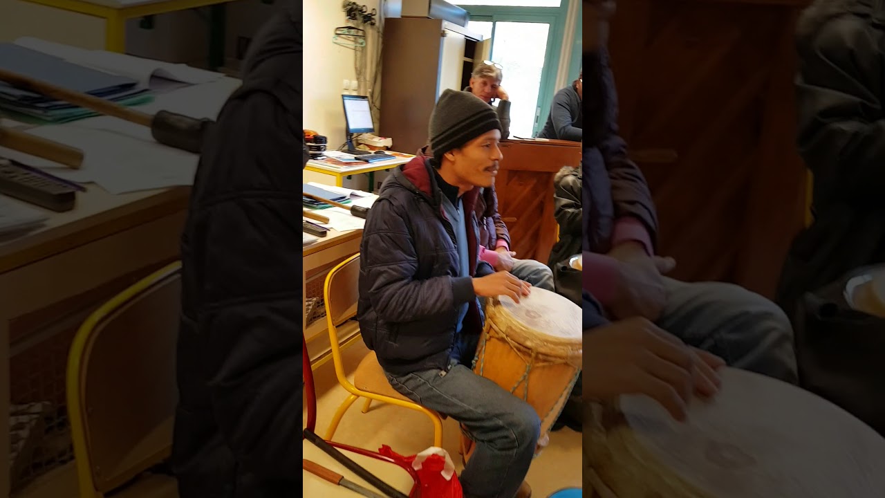 atelier musique Labess et la banda de Barranquilla 6 Julio y el tambor alegre