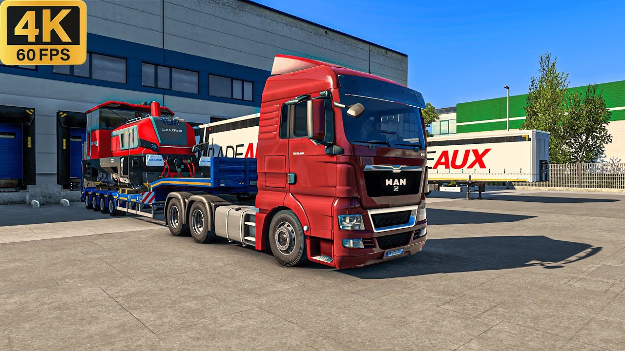 Man TGX Euro 6 XLX 680  Beast | Ultra Realistic Graphics | 4k 60FPS | ETS 2 1.57 Gameplay