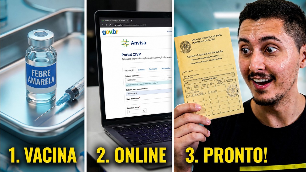 COMO TIRAR O CERTIFICADO INTERNACIONAL DE VACINAÇÃO DE FEBRE AMARELA (CIVP)
