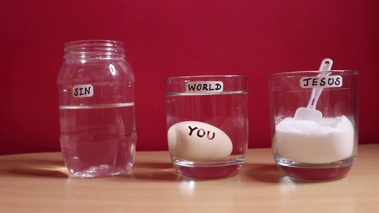 Object lesson in English- Salvation & Faith