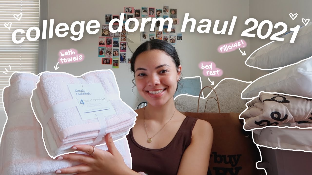 HUGE COLLEGE DORM HAUL 2021