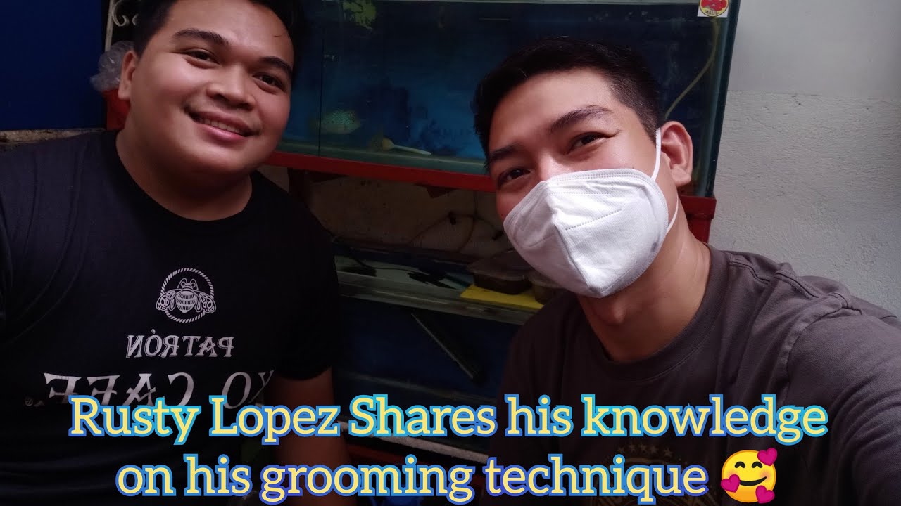 Flowerhorn Grooming Tips Technique & Flowerhorn Updates of Rusty Lopez