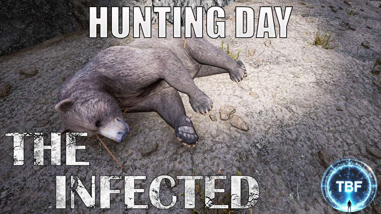 Bear, Goat, Deer, & Frog Hunting! | The Infected - S06E89 Cave Build season!
