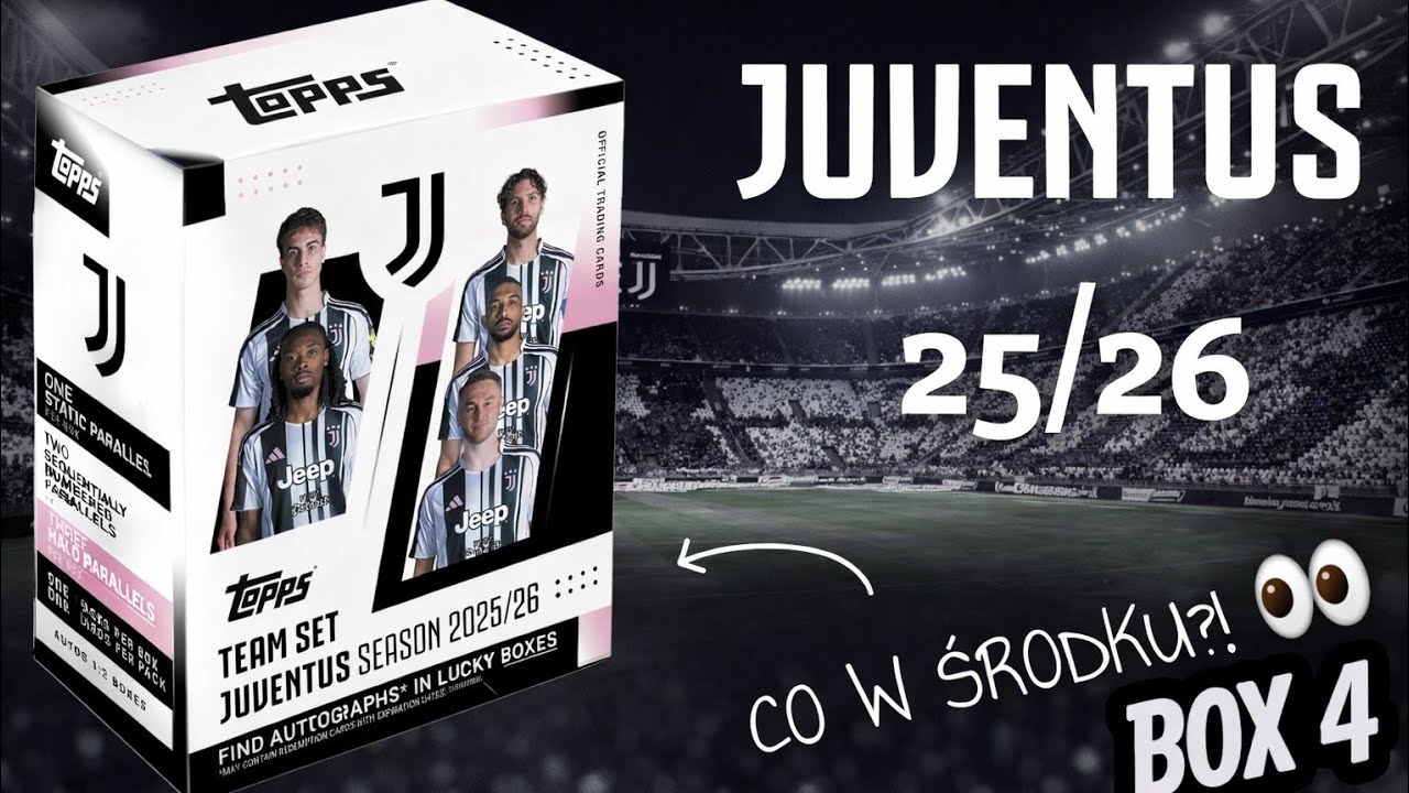 TEN BOX JUVENTUS MNIE ZASKOCZYŁ 😱 | TOPPS 2025/26