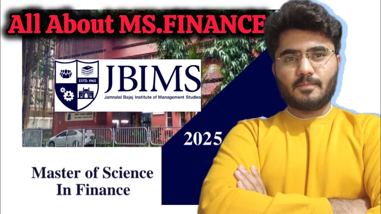 All About JBIMS MSc Finance: Your Gateway to the World of Finance