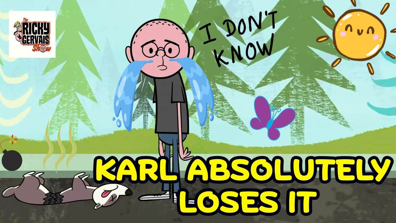 Karl Pilkington Loses It as Ricky & Steve Push Him to the Limit | The Ricky Gervais Show (XFM)