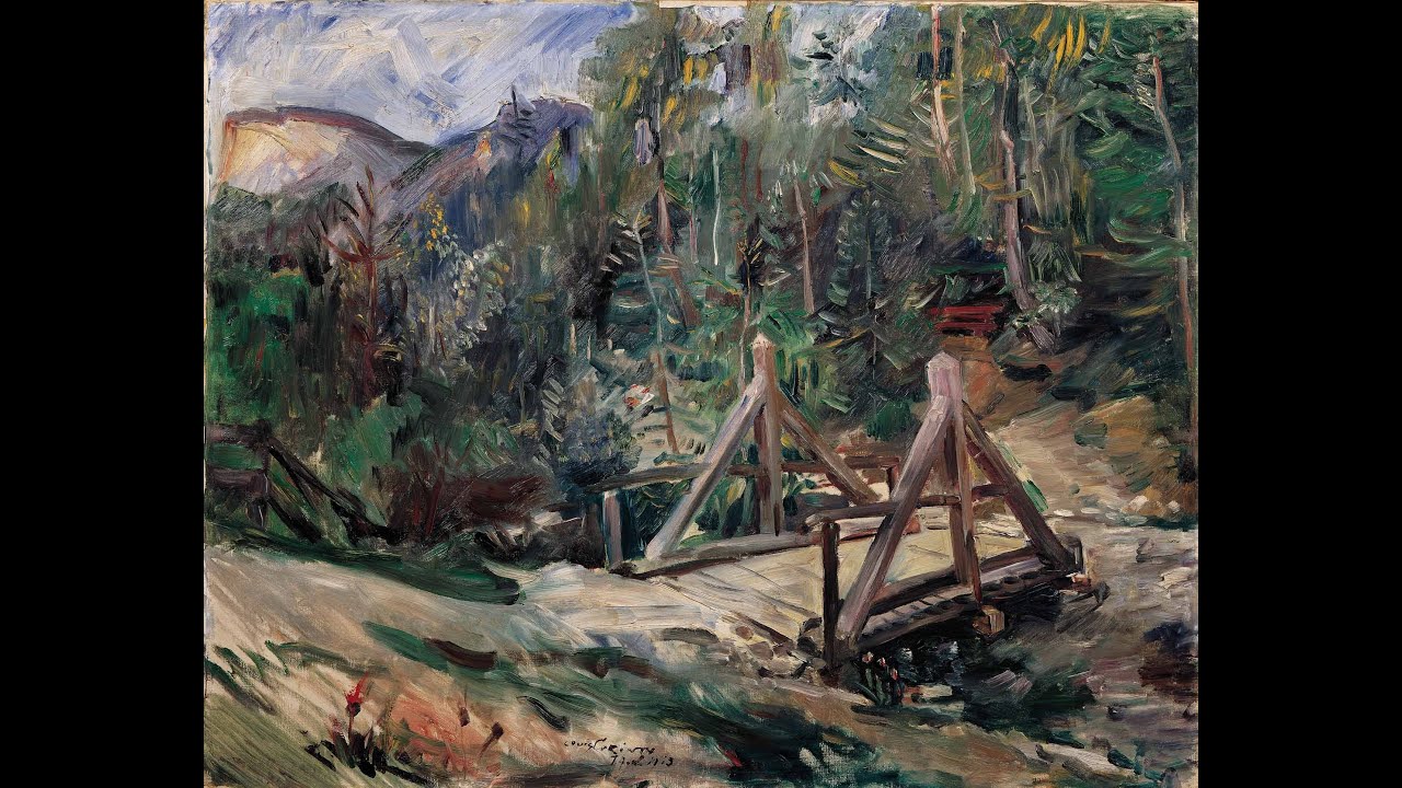 Lovis Corinth - A German artist & writer who realized a synthesis of impressionism and expressionism
