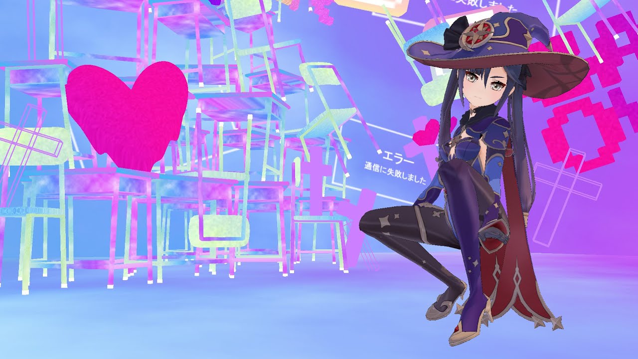 【Genshin Impact MMD】 Wiggle Wiggle - Mona