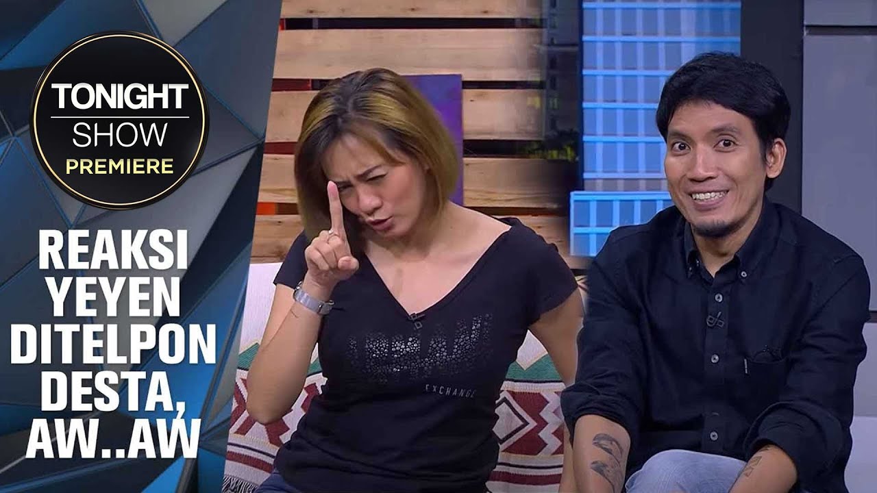 BOTUNA JADI PENELEPON GENIT PERTAMA DI ACARA YEYEN LIDYA - Tonight Show Premiere