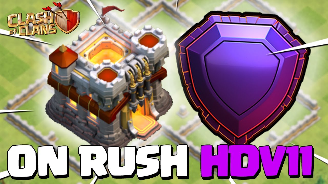 ON RUSH L&Eacute;GENDE HDV 11 ! 4500 Troph&eacute;es nous voil&agrave; ! Clash of Clans