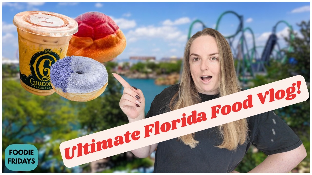 Что я ел (и пил) во Флориде! Disney World, Universal и другие парки