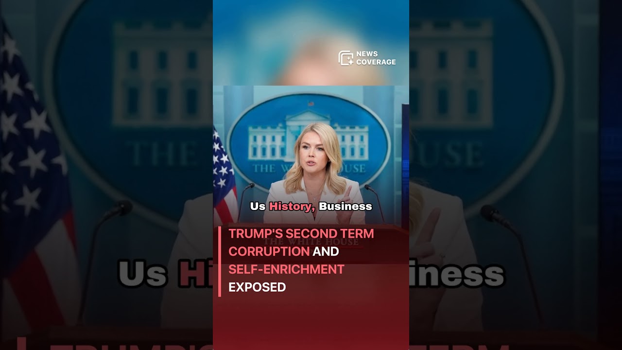 Trump's Second Term Corruption and Self-Enrichment Exposed #worldnews #news