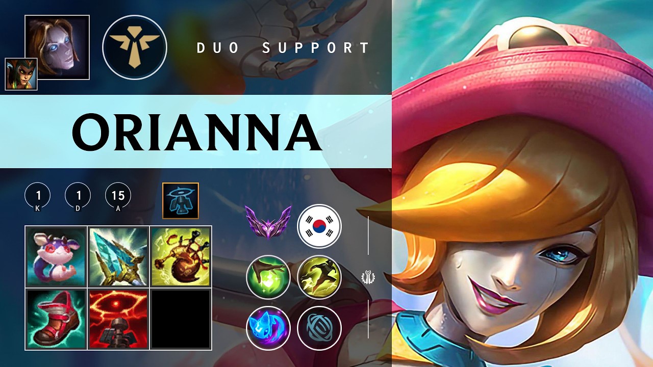 Orianna Support vs Braum - KR Master Patch 26.04