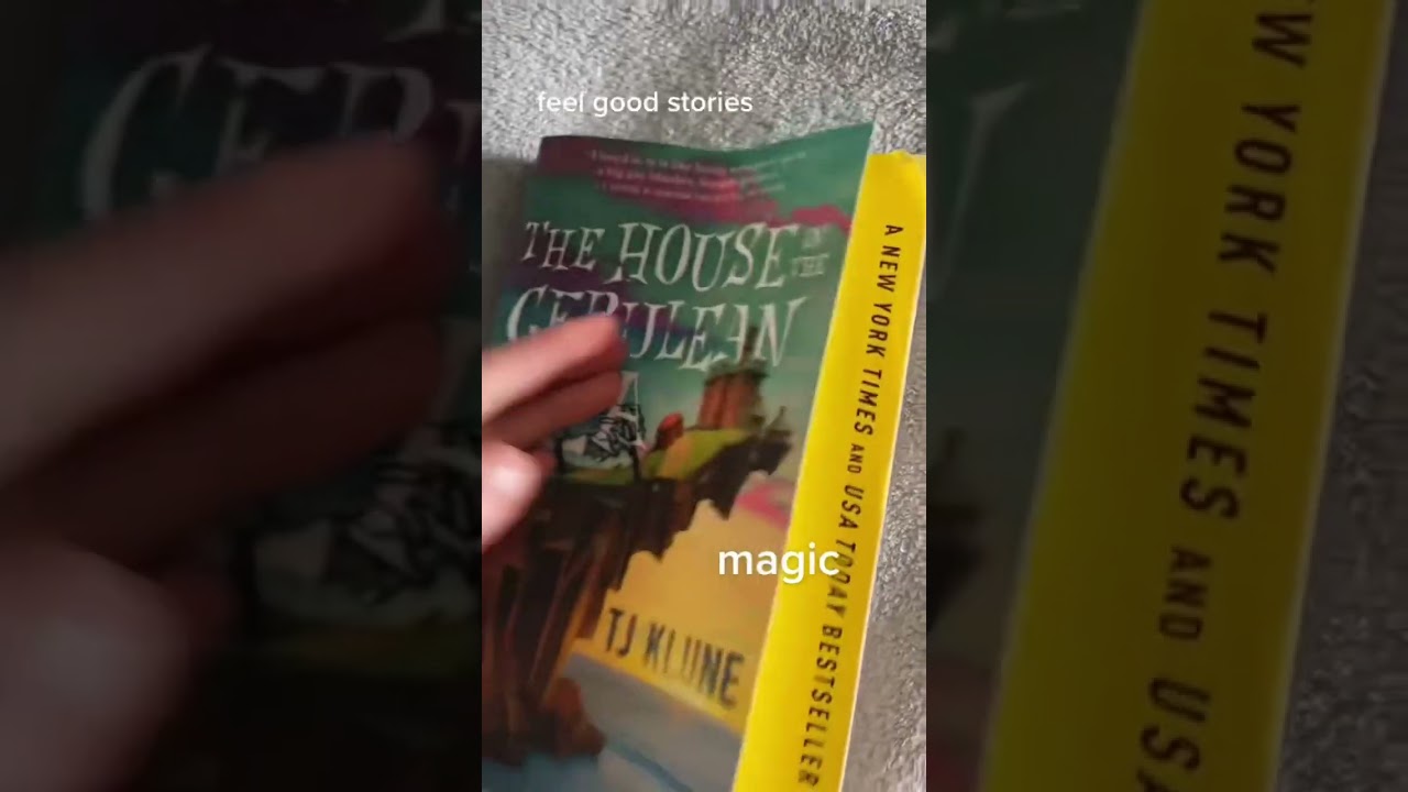house in the cerulean sea by tj klune 💕 #bookrecommendations