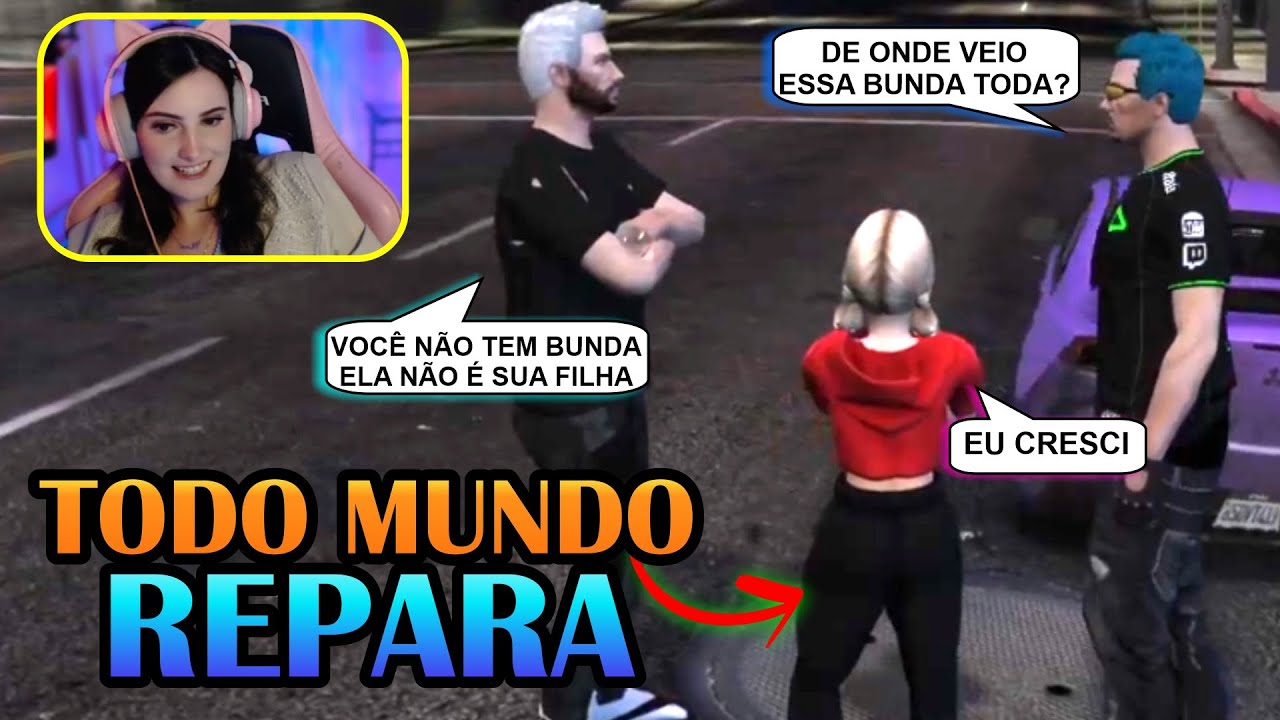 MALU CRESCEU E REENCONTRA SEU PAI GABE PEIXE | GTA-RP