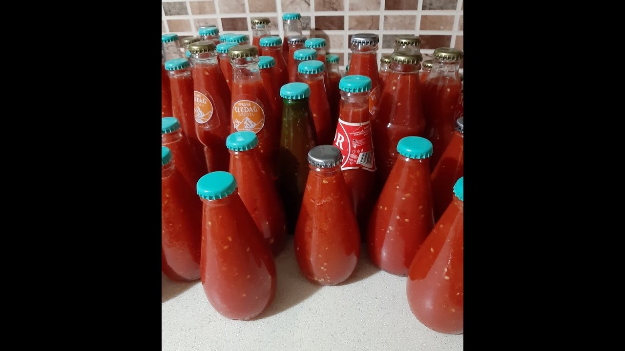 Kışlık MENEMEN yapımı. Gazoz şişesine