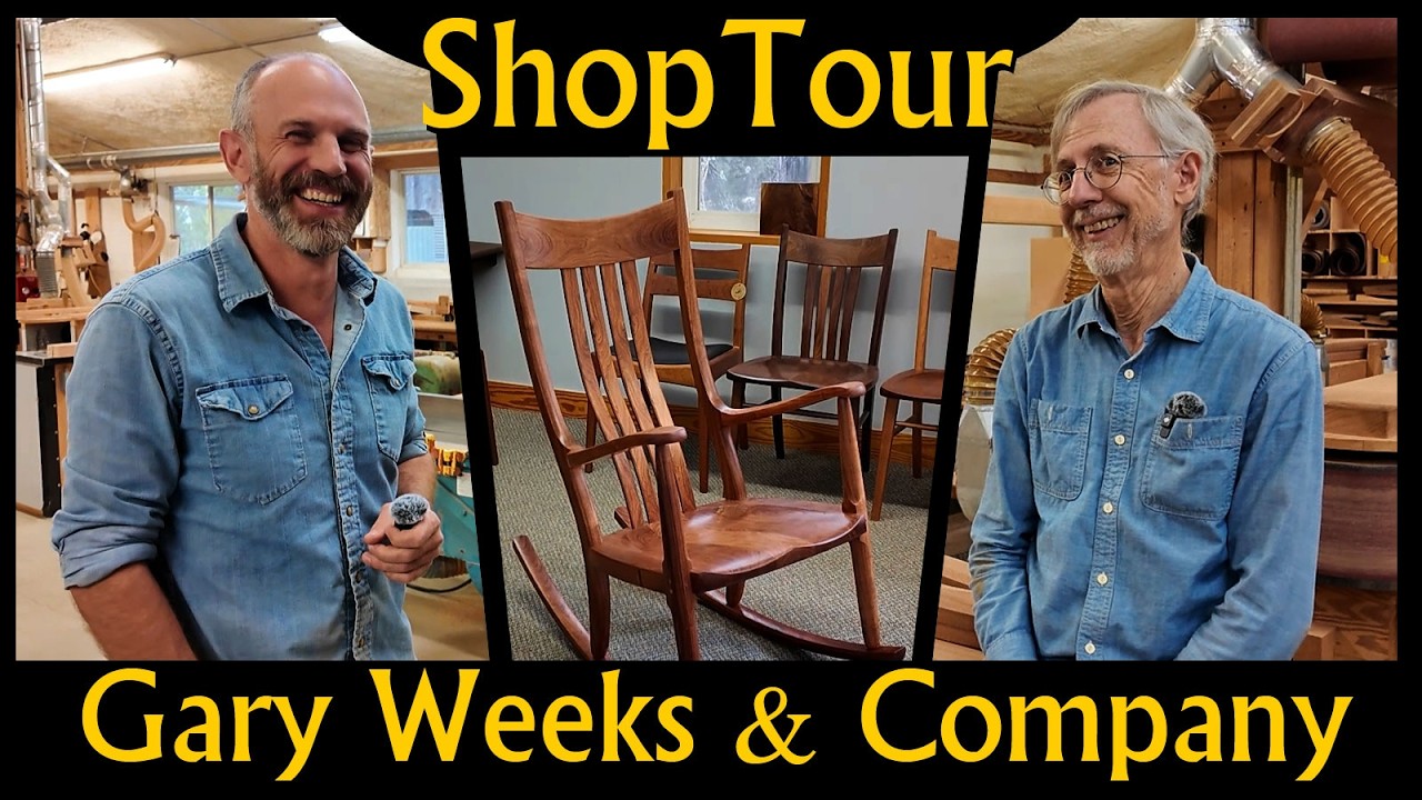 Shop Tour & Interview - Gary Weeks and Company - Chair / Furniture Maker