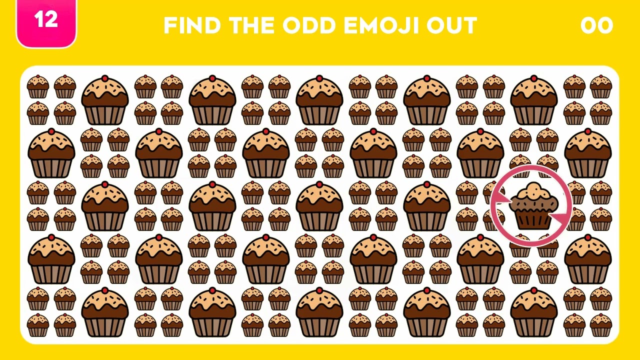Find The Odd Emoji Out | Emoji Quiz