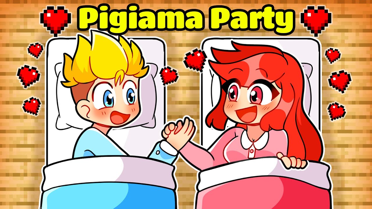 SBRISER e ZOE PIGIAMA PARTY su MINECRAFT!