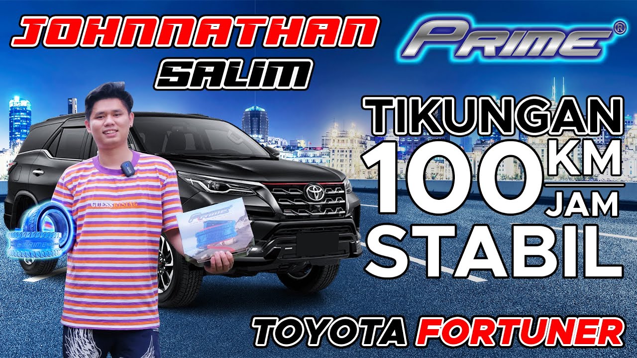 Toyota Fortuner lebih Stabil saat menikung 