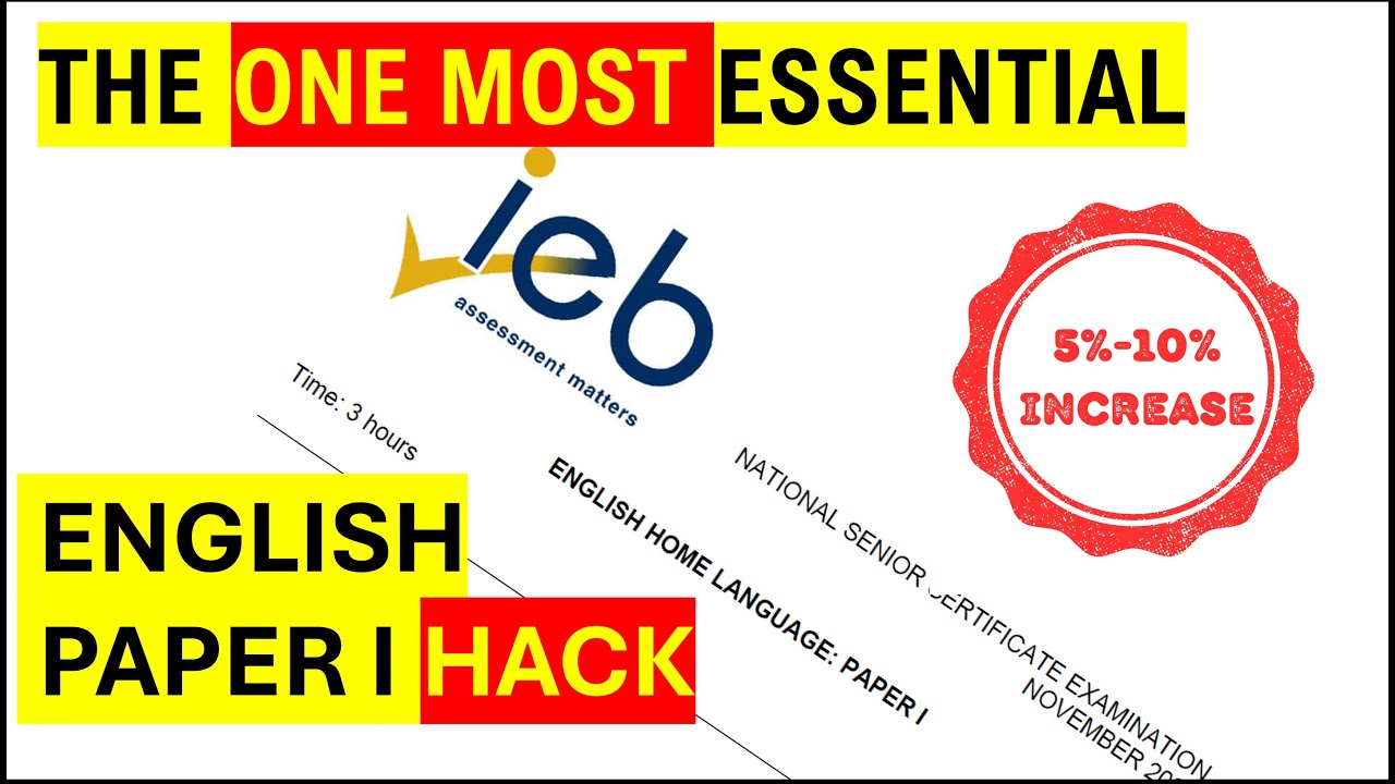 Answering technique _hacked (IEB English paper 1 grade 12 skills)