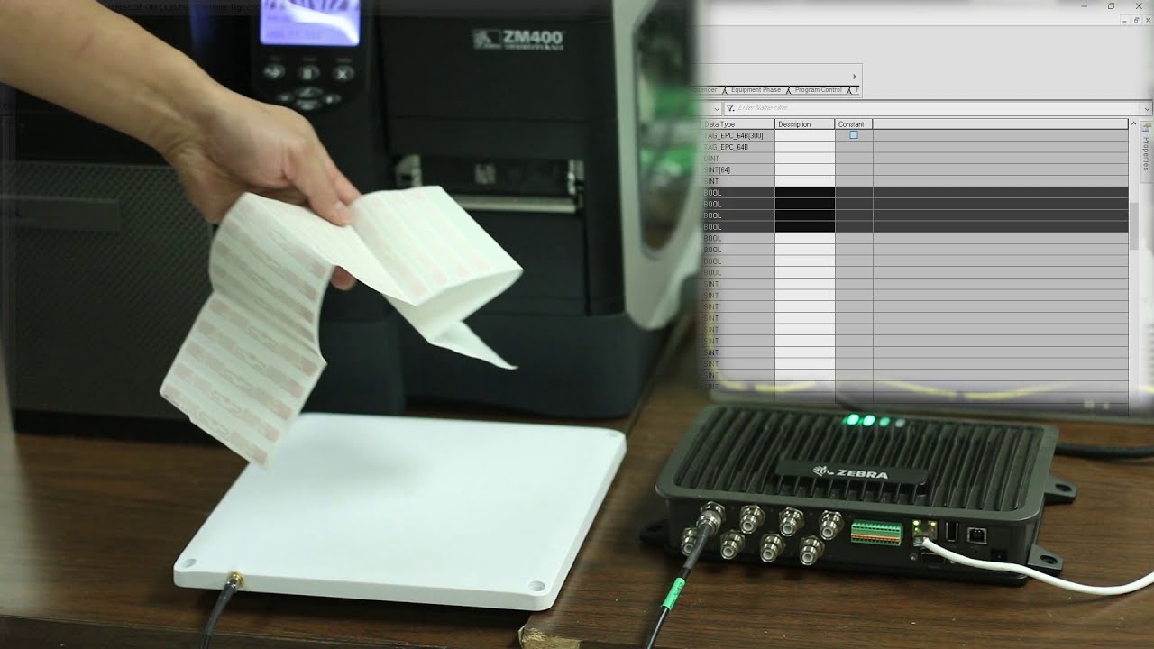 Zebra FX9600 Ethernet/IP Tutorial