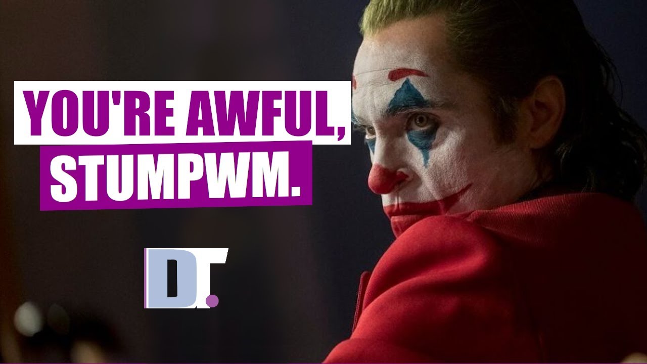 Stumpwm &mdash; странный оконный менеджер