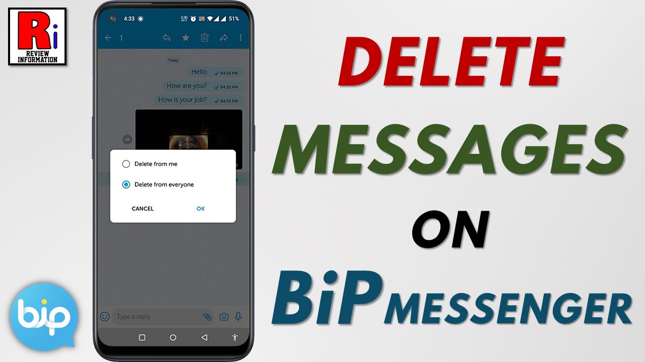 How to Delete Any Message on BiP Messenger
