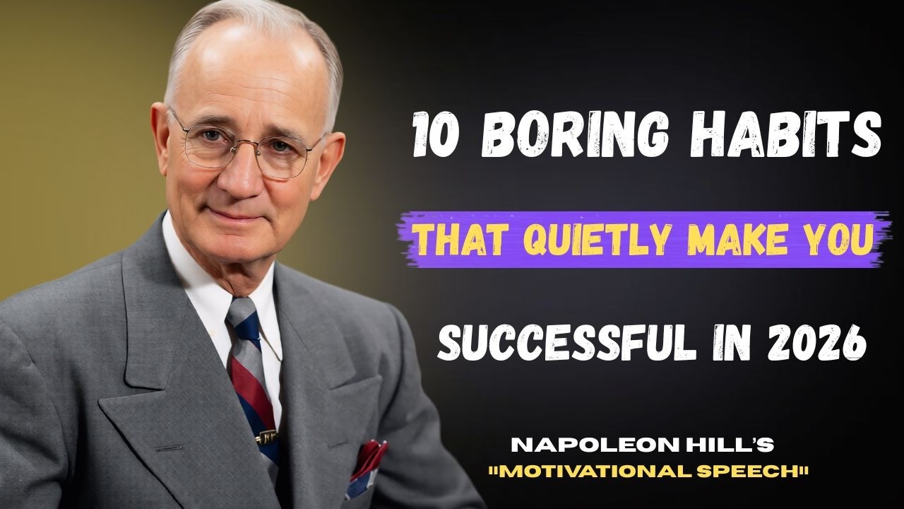 10 Boring Habits That Quietly Make You Successful in 2026 | Napoleon Hill