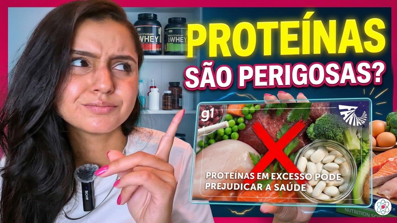 O PERIGO OCULTO DAS PROTEÍNAS QUE VOCÊ NÃO SABE - O EXCESSO FAZ MAL?