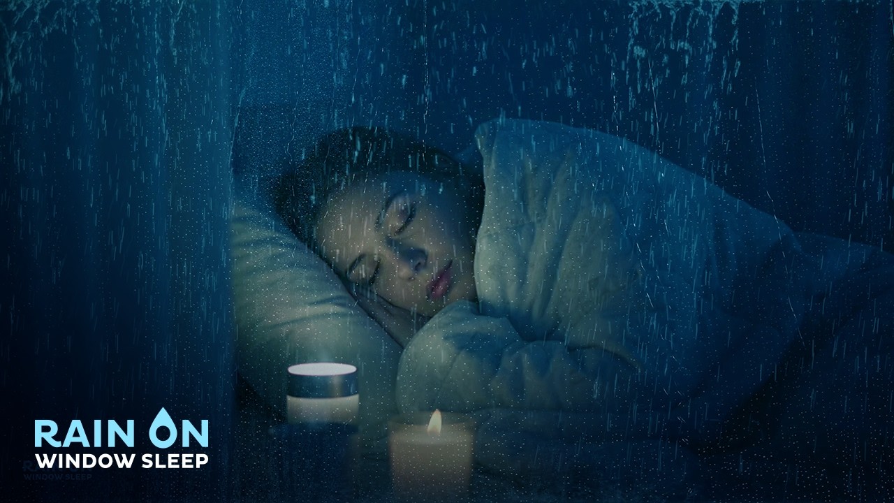 Sleep Fast with Peaceful Rain on a Window 🌧️ Deep Relaxing Night Sounds · Cozy Rain Ambience