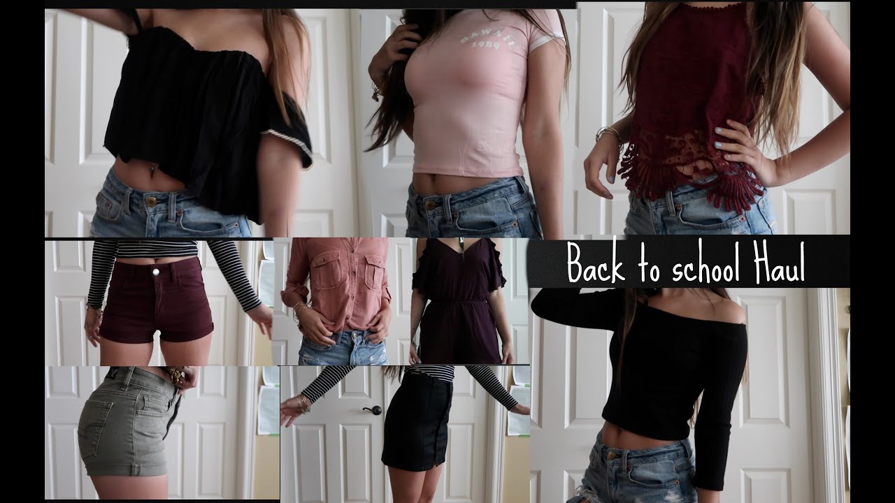 HUGE Back to School Try On Haul: College Edition | Rach&Em