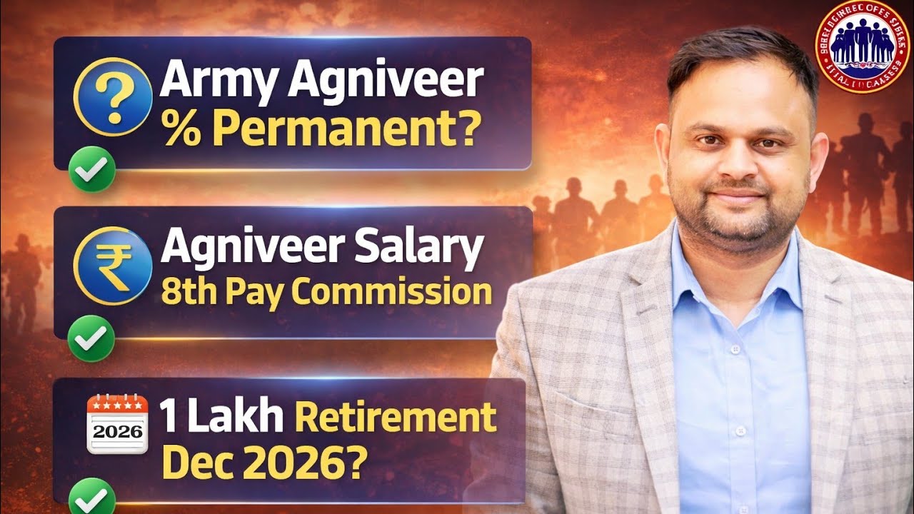 Agnipath Scheme Permanent News Agniveer Salary 8th Pay Commission Agniveer Percent Permanent Update
