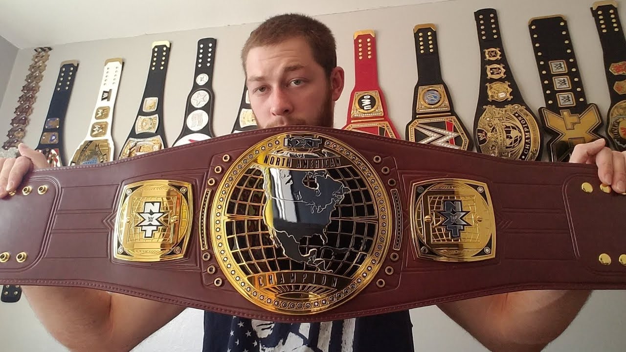 NXT NORTH AMERICAN REPLICA CHAMPIONSHIP BELT UNBOXING/REVIEW!!