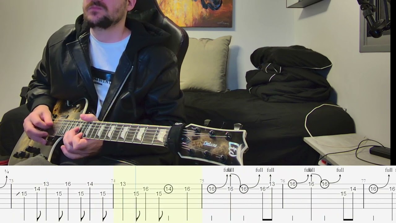 Sixto sounds, Steppo & Zircon - The Passing Of The Blue Crown (Guitar Cover + Tabs)
