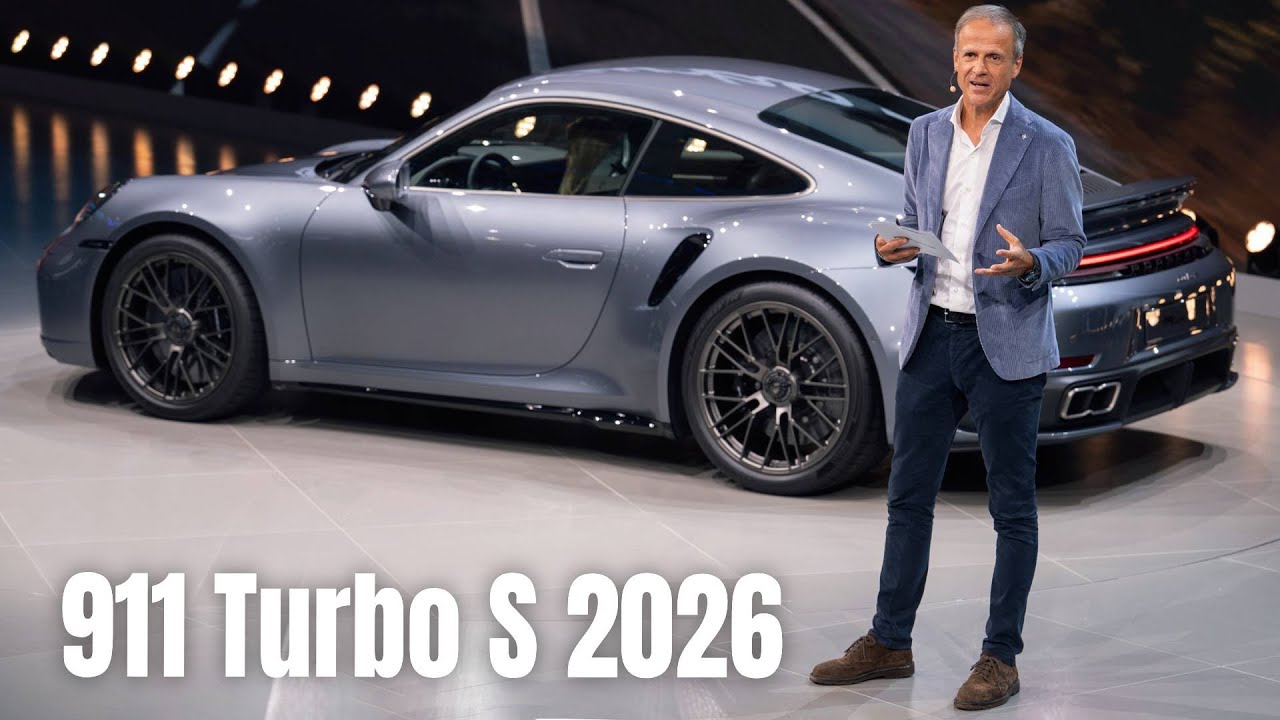 Presentación OFICIAL Porsche 911 Turbo S 2026