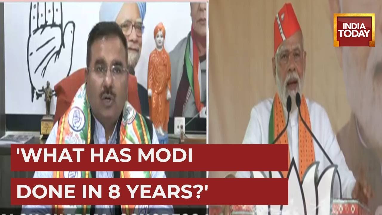 Congress Hits Back On PM Modi's 'Terror Sympathisers' Attack In Gujarat Rally
