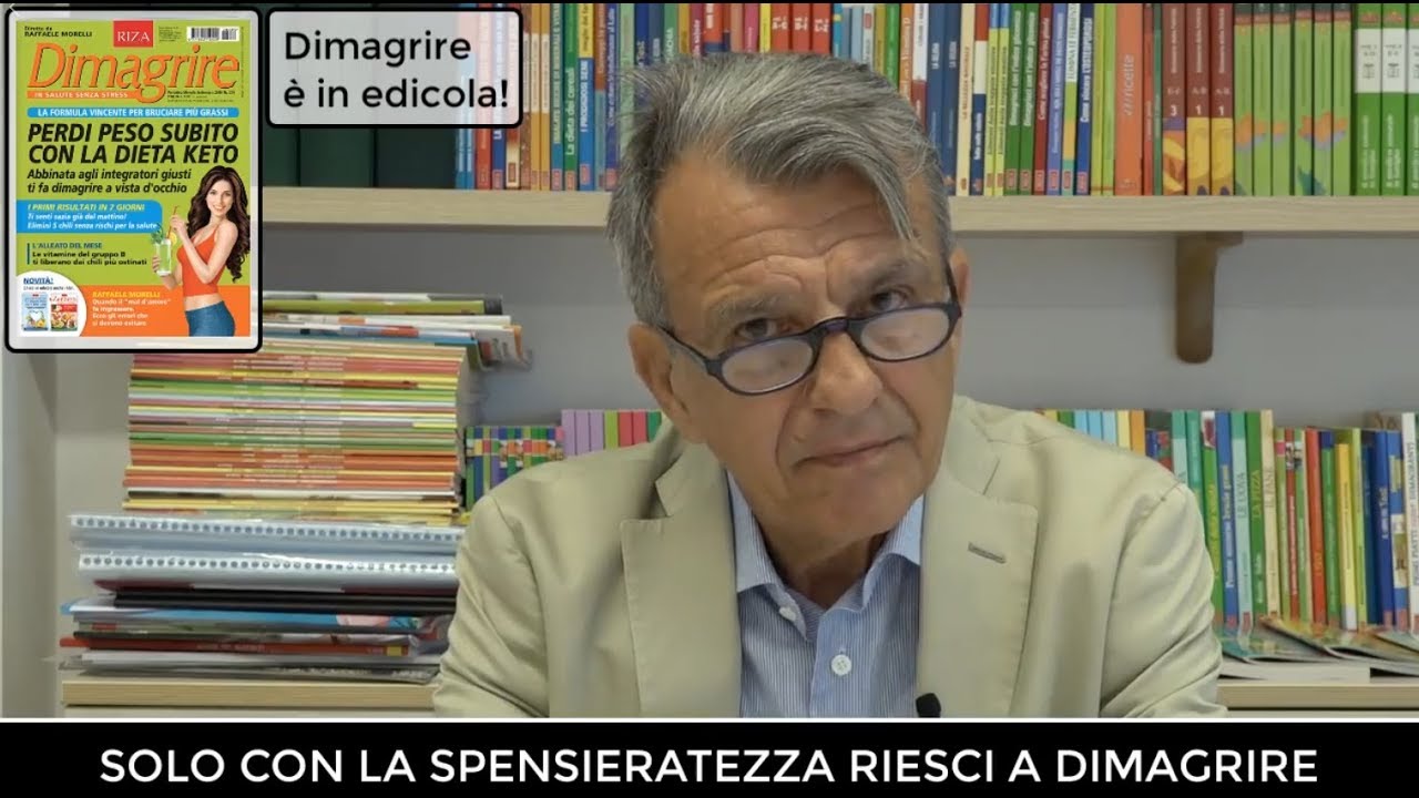 Solo con la spensieratezza riesci a dimagrire