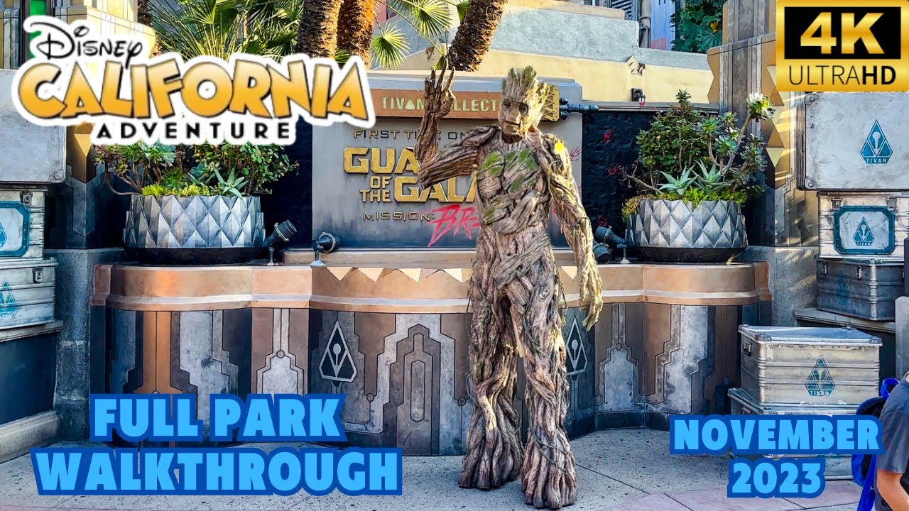 Disney California Adventure Walkthrough November 2023 Holiday Season