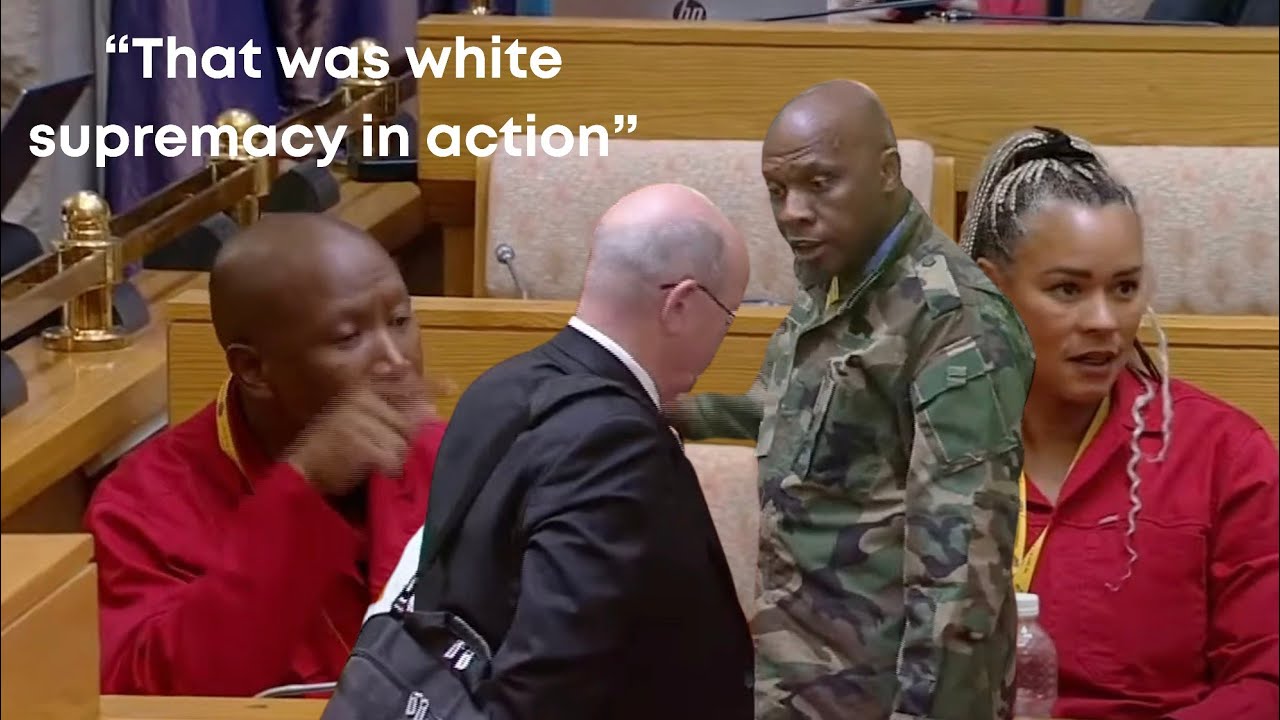 “That was white supremacy in action” Julius Malema Addresses Paul O’Sullivan leaving Ad Hoc 