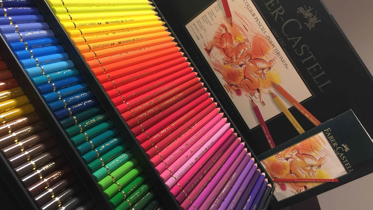 Faber Castell - Polychromos Colour Pencils - Set Of 120 - UNBOXING