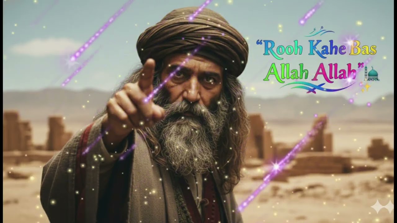 Rooh Kahe Bas Allah Allah” 🕌✨ | Powerful Sufi Qawwali 2026 | Spiritual Love Qawwali | Sufi Vibes 💞
