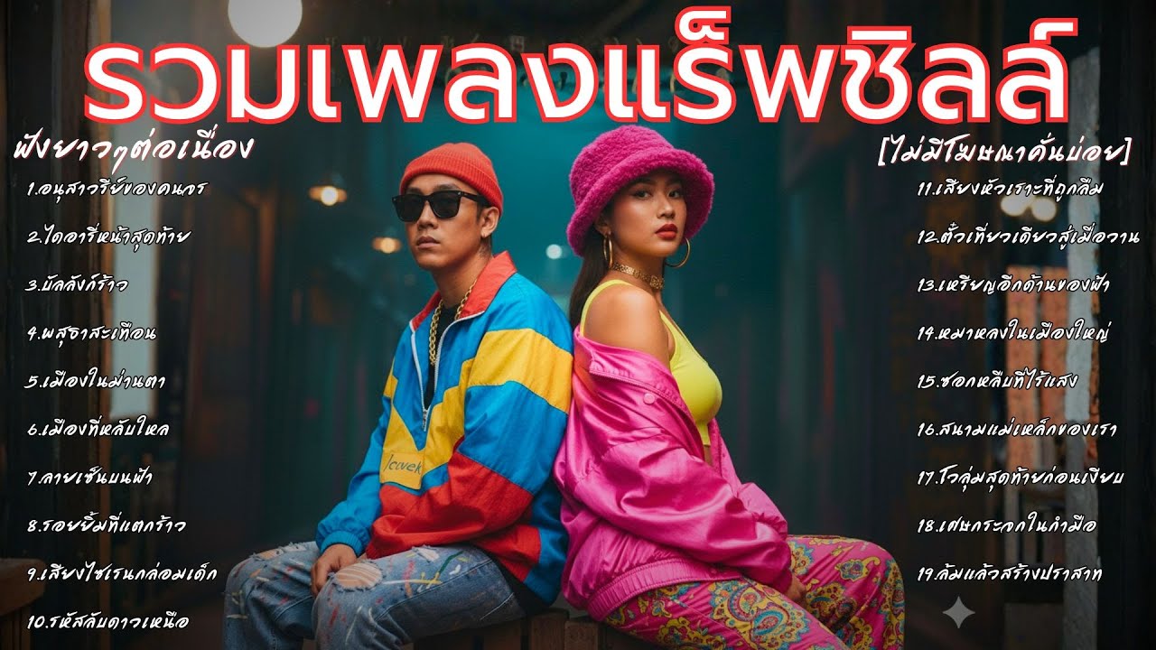 รวมเพลงแร็พล่าสุด - ฮิปฮอปสุดชิลล์ ฟังเพลินไม่มีโฆษณาคั่นบ่อย- [RAP ZONE iv]