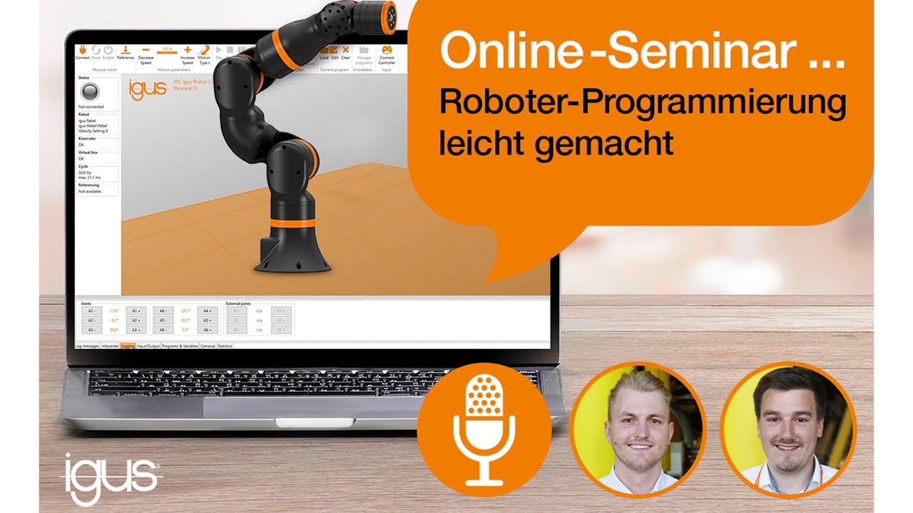 Roboter-Programmierung leicht gemacht - Online-Seminar