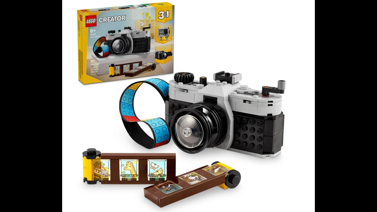 LEGO Creator Retro Camera Build | You Have to get this one  | (31147)