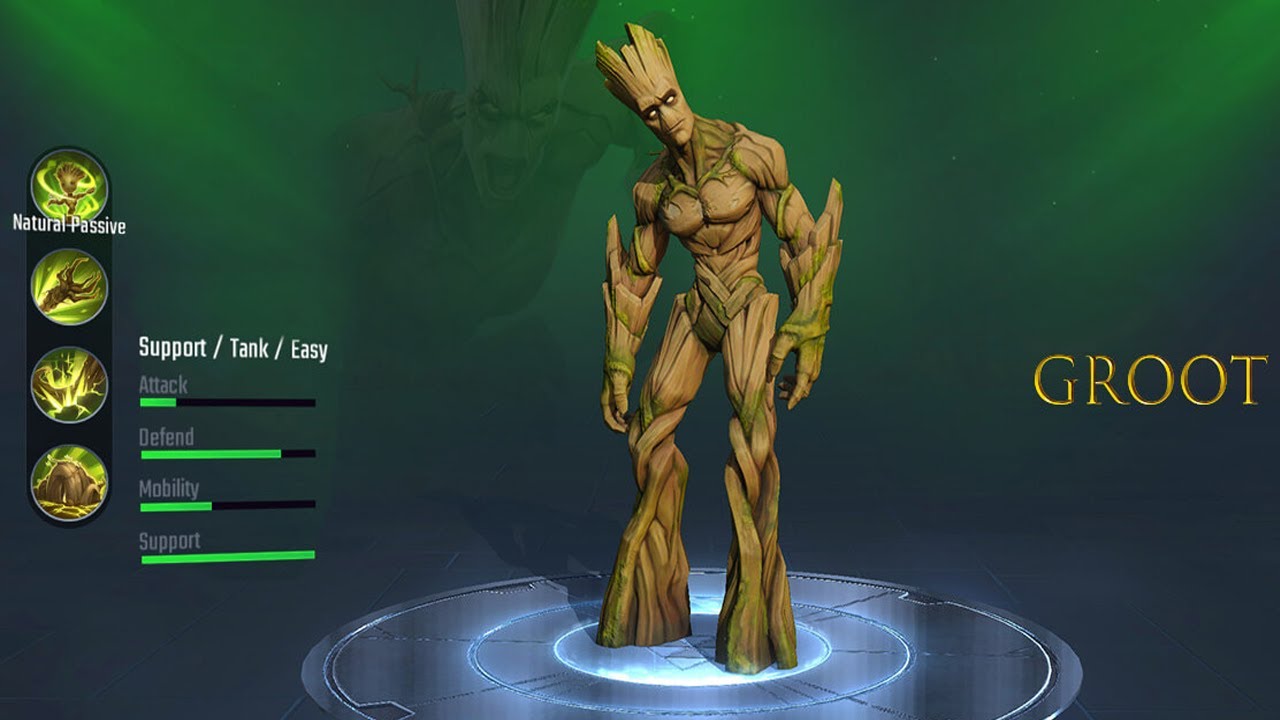 MVP Gameplay GROOT 3/1/10 |Marvel Super War | 漫威超级战争 | Fairest MOBA Game | Best HD MOBA Game